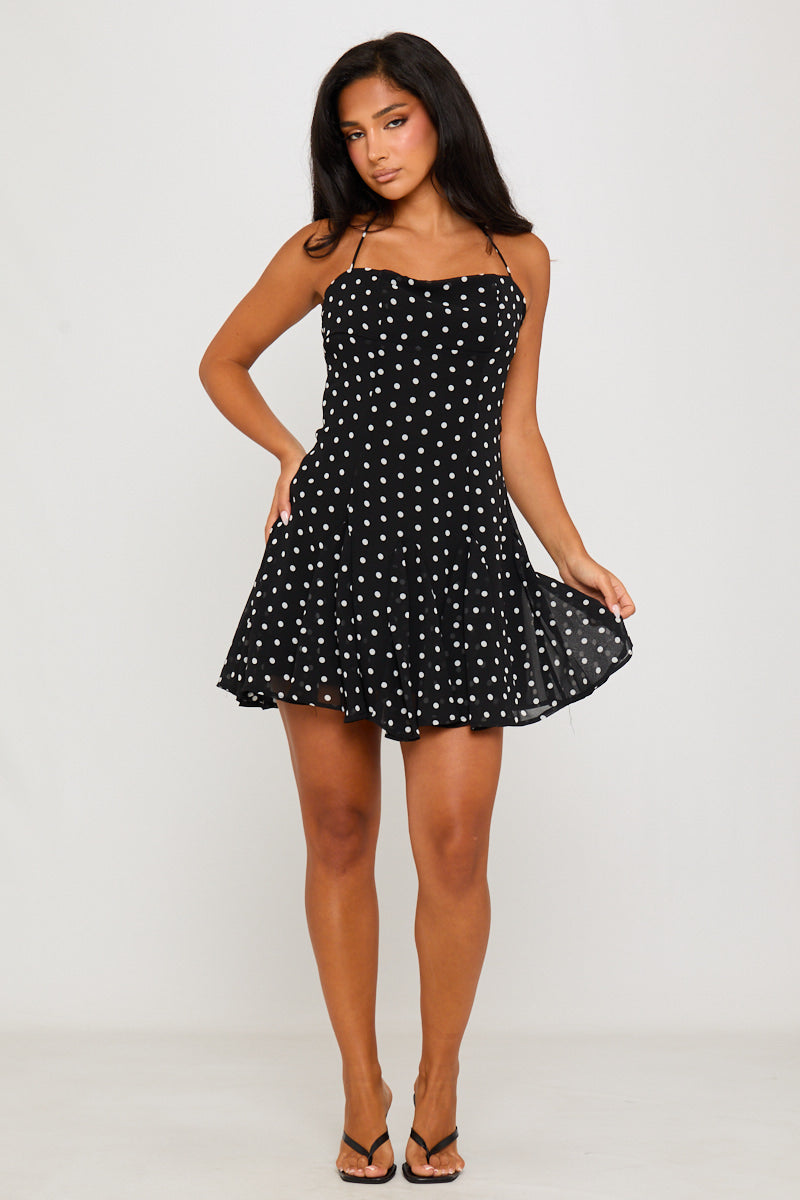 Sylvia Mini Dress Dress Olivia The Label Black XS