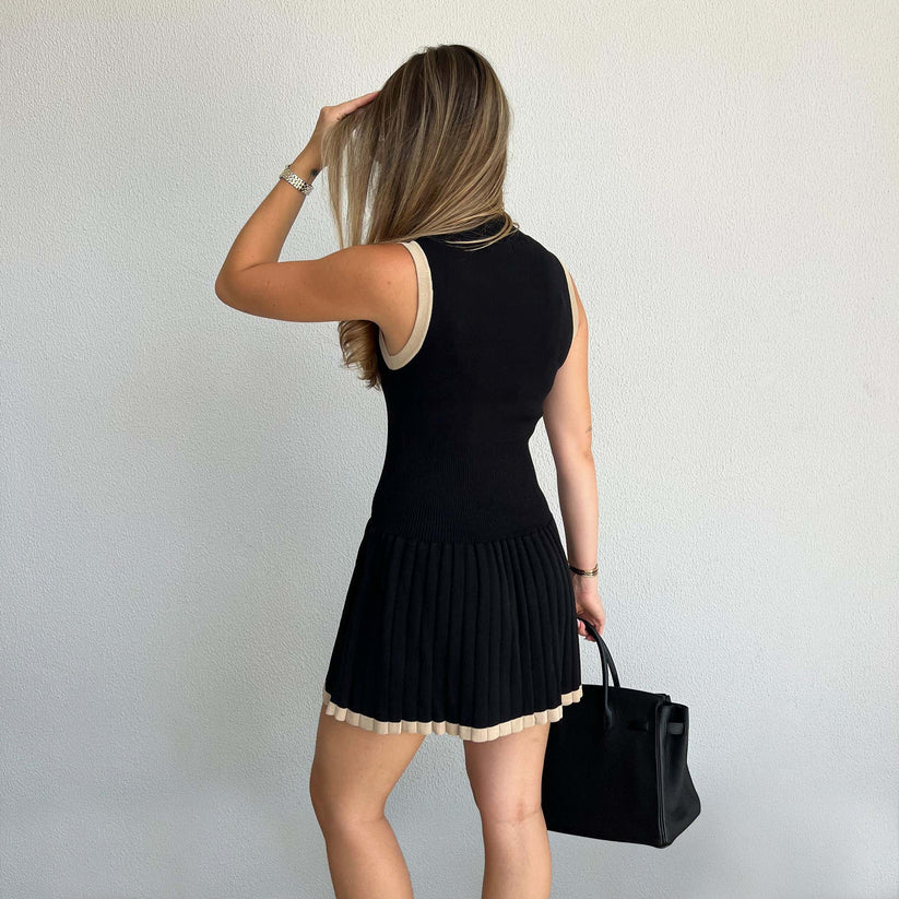 Amira - Ribbed Mini Dress Olivia The Label