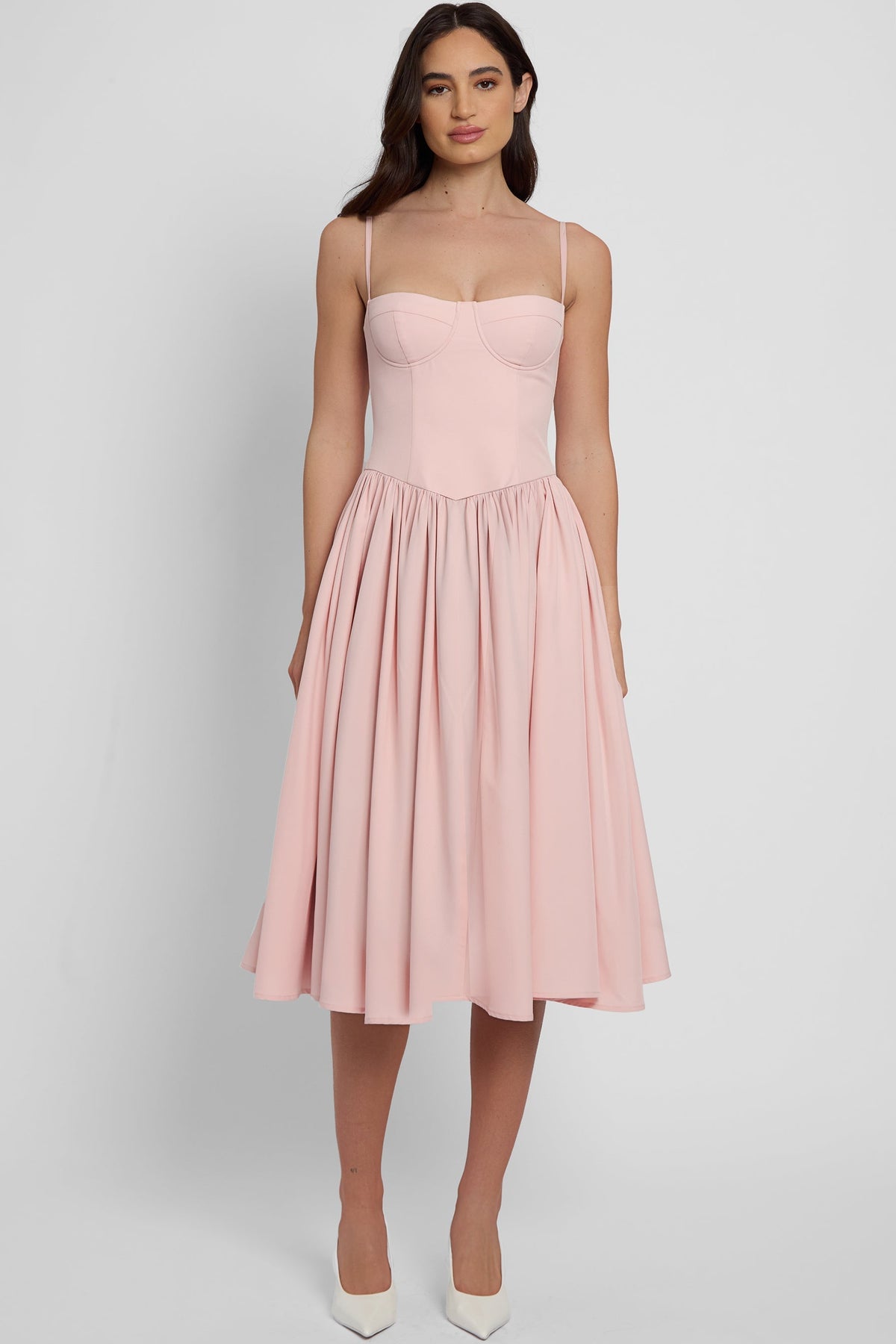 Ciara - Bustier Midi Dress Olivia The Label