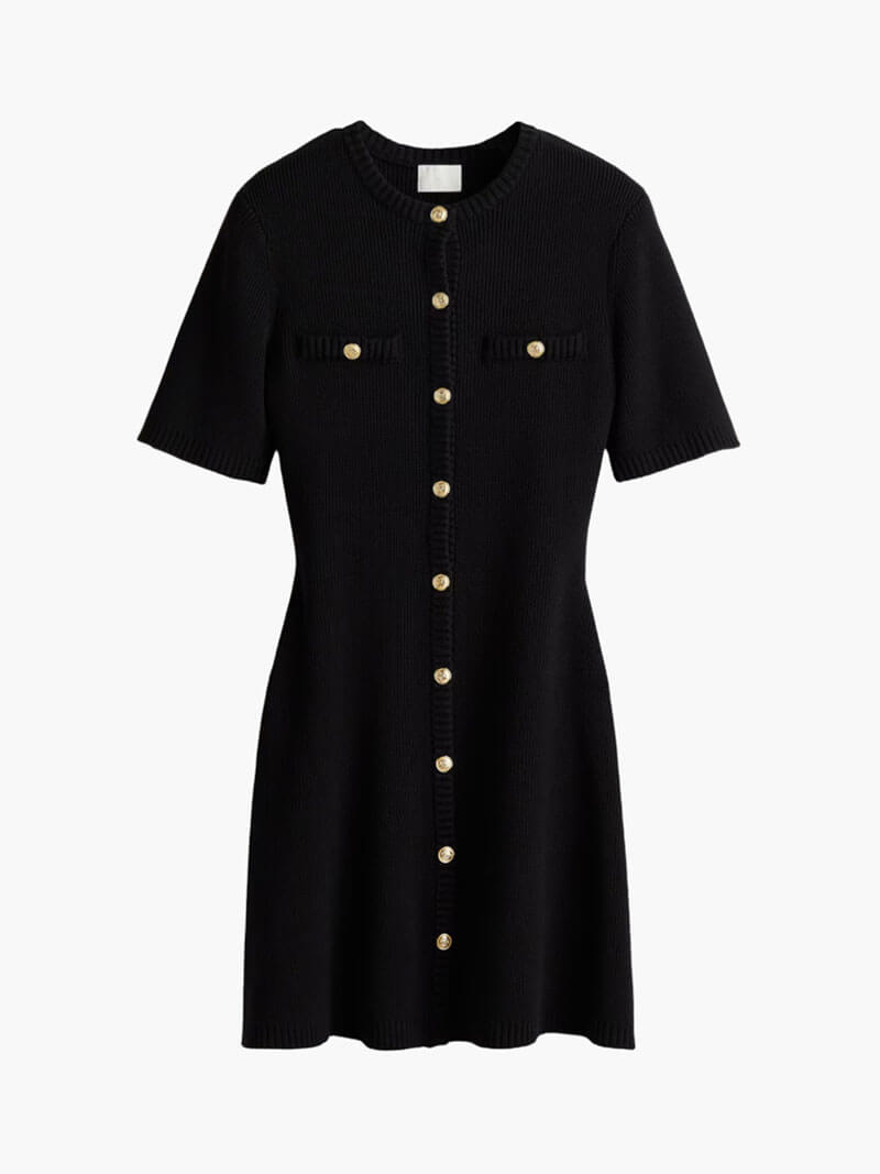 Zinnia - Knitted Mini Dress Olivia The Label