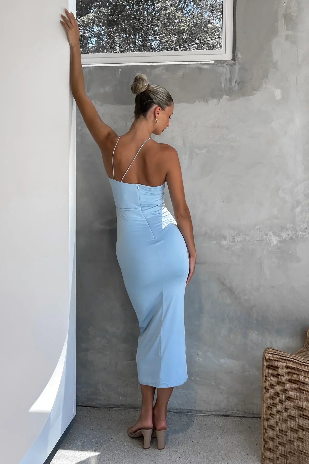 Valli - Sleeveless Midi Dress Olivia The Label