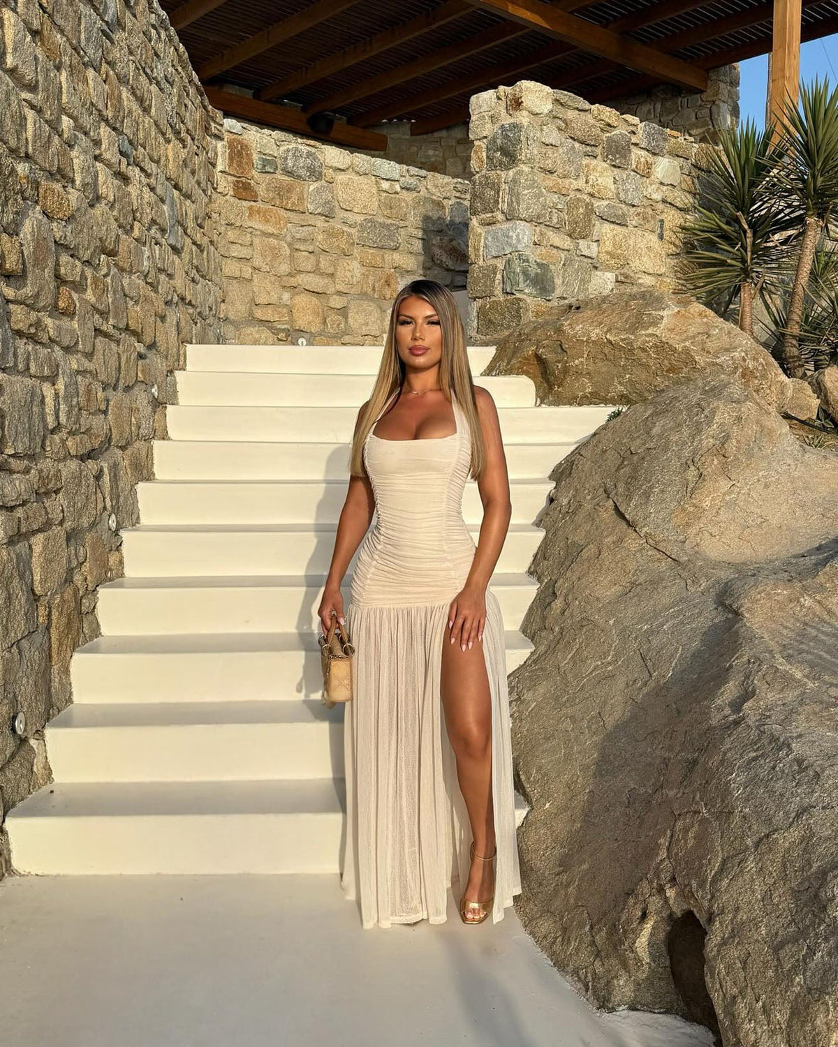 Olivia Summer Breeze Maxi Dresses Olivia The Label White XS