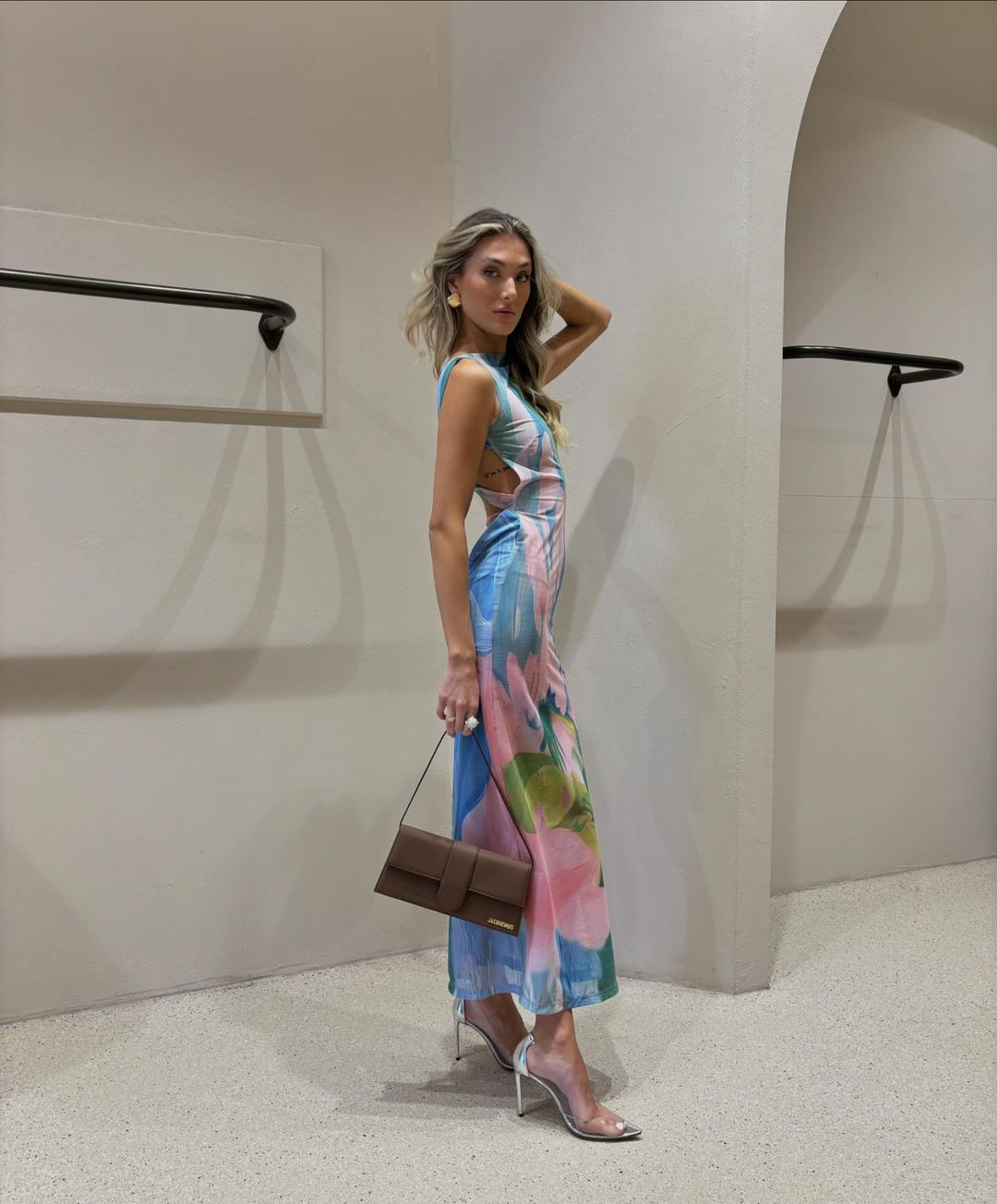Ava - Pastel Maxi Dress Olivia The Label