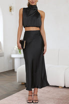 Belle - Elegant Satin Set Olivia The Label