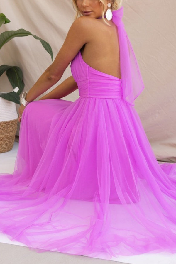 Sadie - Fancy Tulle Midi Dress Olivia The Label