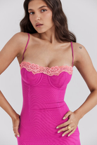 Florence Vibrant Bodycon Gown Olivia The Label