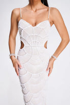Seren - Pearl Sequin Midi Dress Olivia The Label