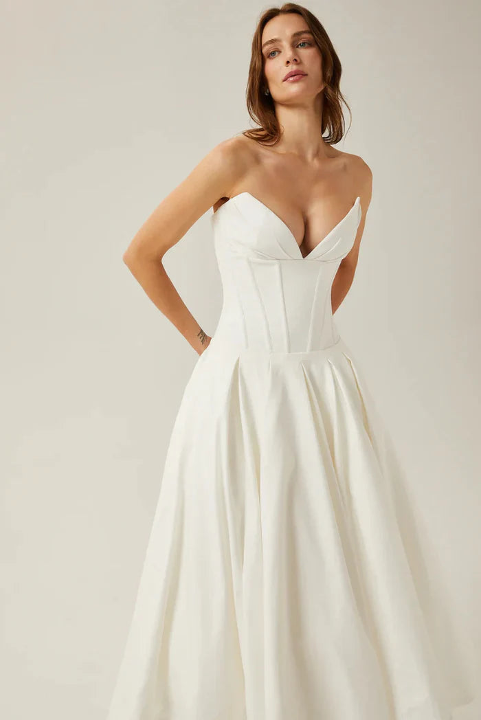 Lorelei - Corset Midi Dress Olivia The Label
