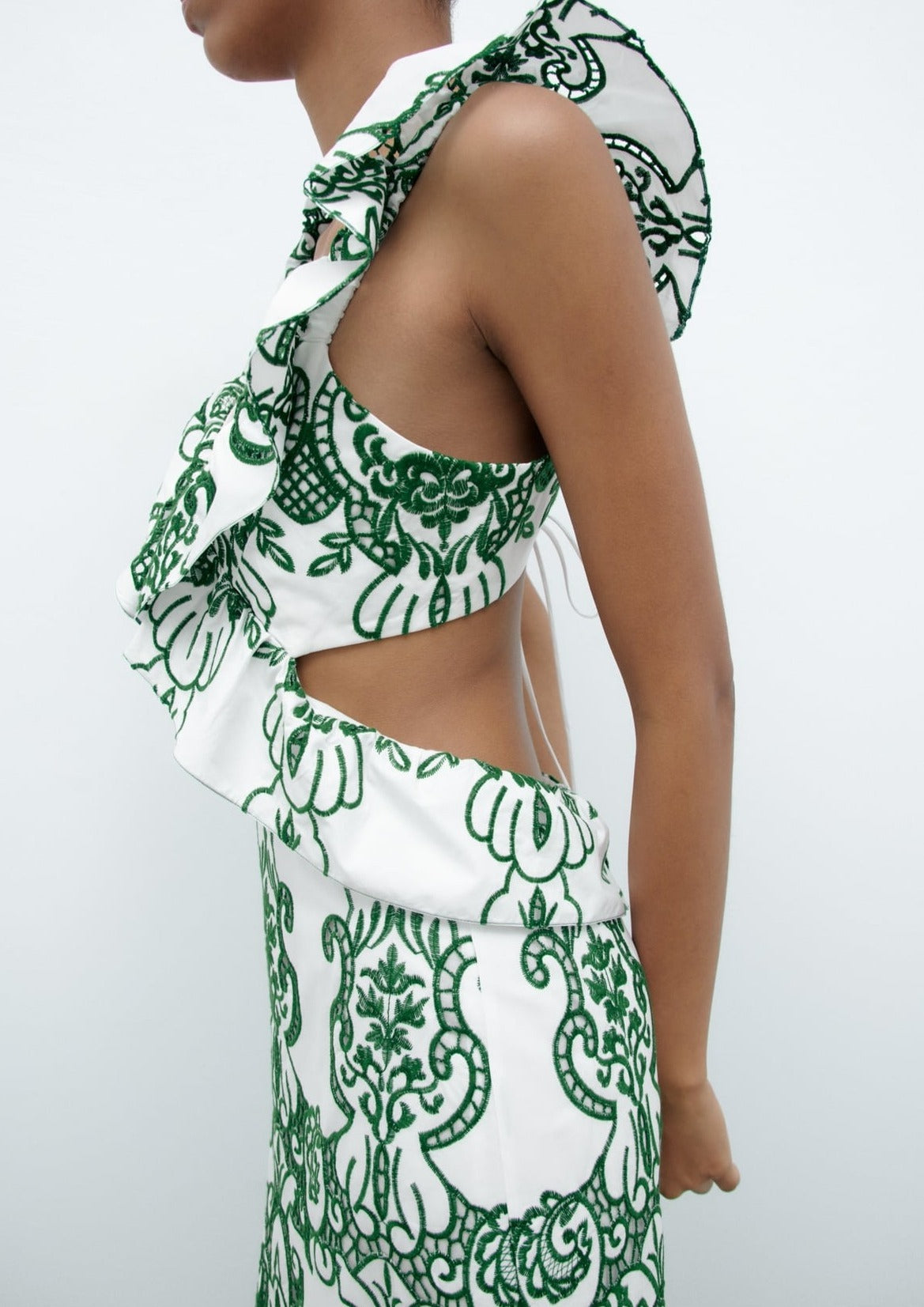 Kirra - Ruffled Maxi Dress Olivia The Label