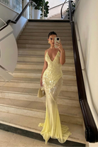 Maelis - V-Neck Sleeveless Maxi Dress Olivia The Label