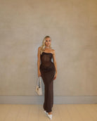 Zola - Detachable Straps Maxi Dress Olivia The Label
