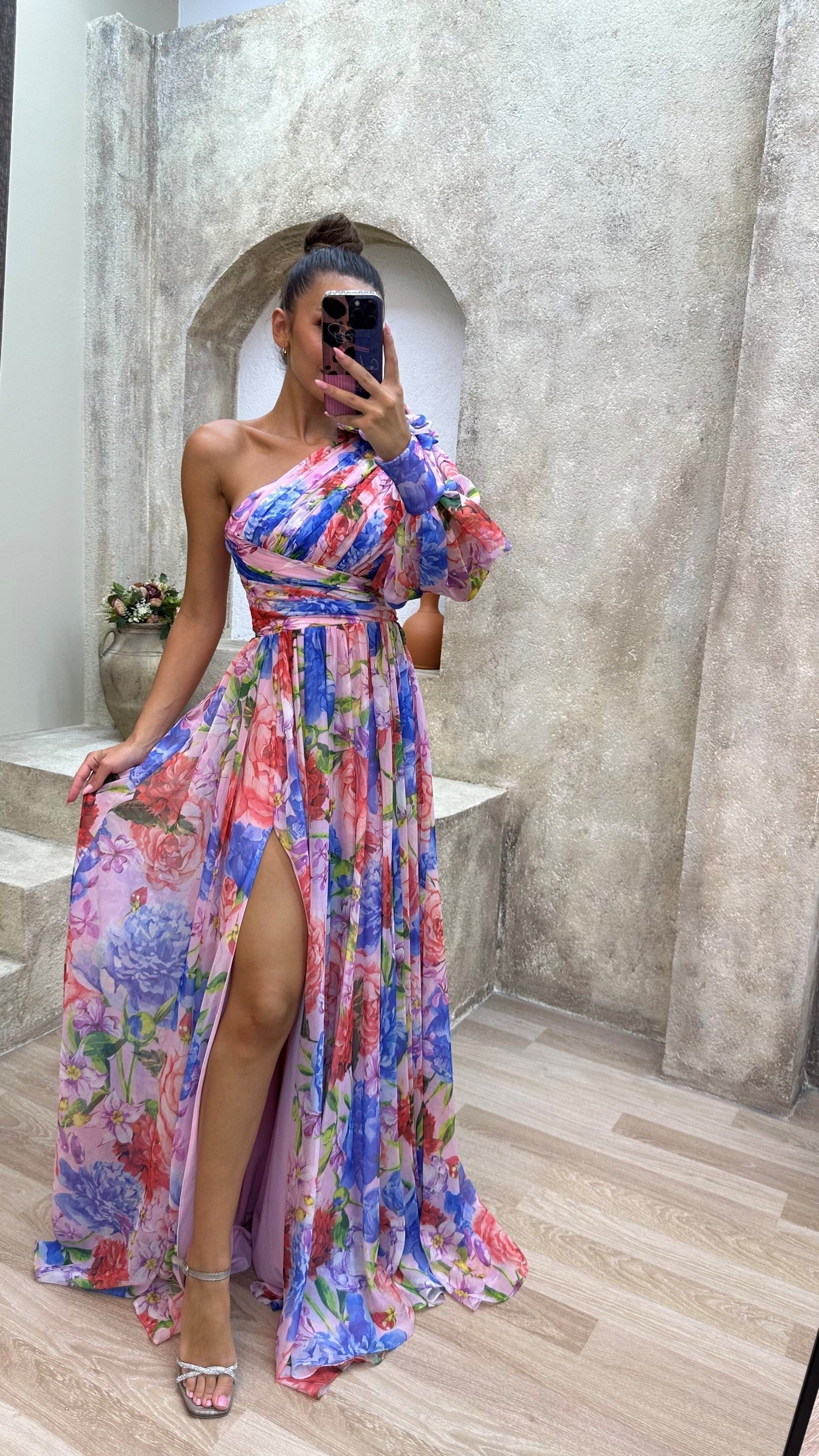 Abby - Stunning Flowing Gown Olivia The Label
