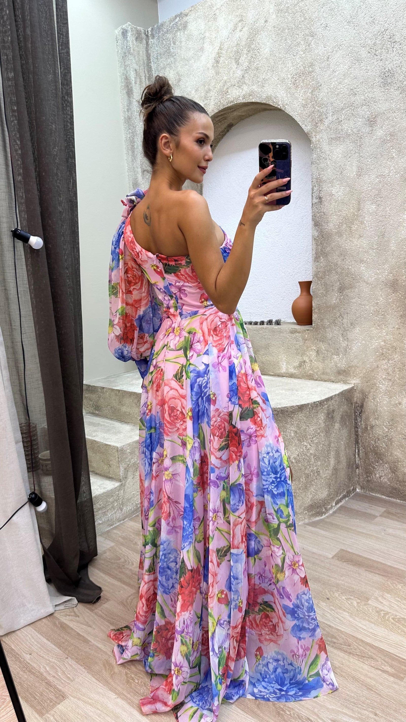 Abby - Stunning Flowing Gown Olivia The Label