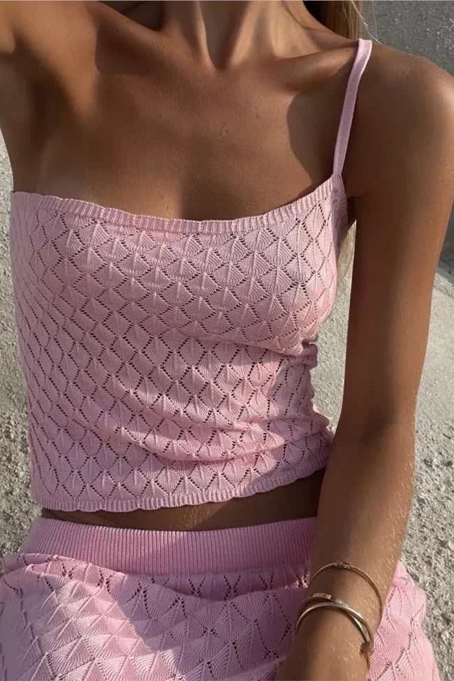 Grace - One-Strap Knitted Set Olivia The Label