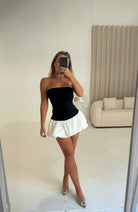 Eloise - Bubble Hem Mini Dress Olivia The Label