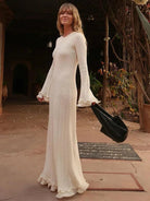 Blanca Ruffle Maxi Dress Dresses Olivia The Label