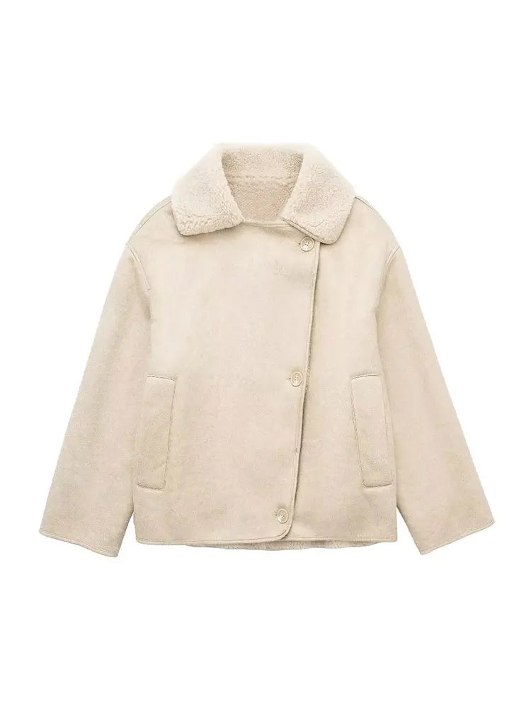 Eden Faux Leather Jacket Olivia The Label