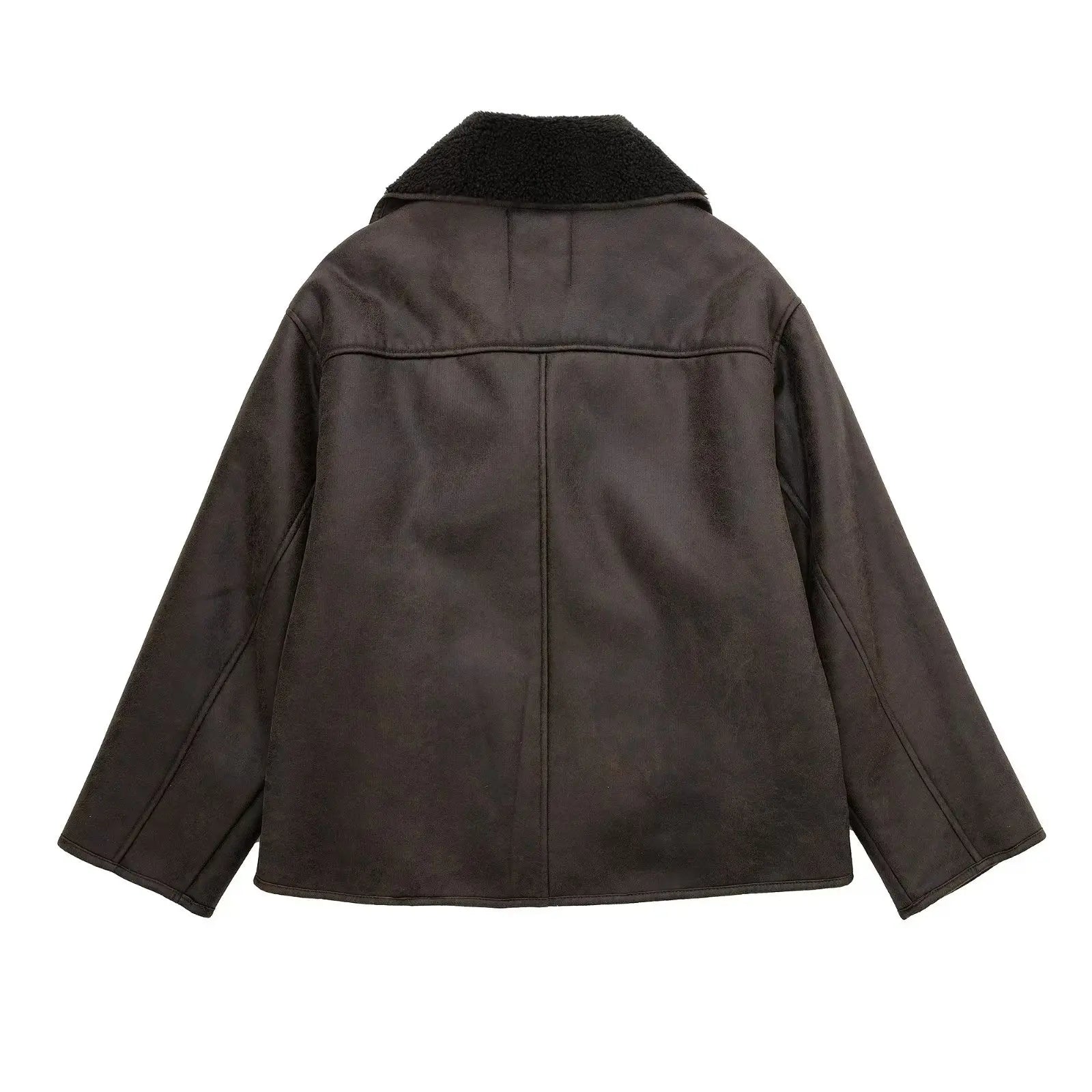 Eden Faux Leather Jacket Olivia The Label