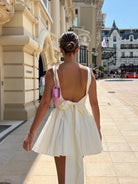 Taliah Open Back Mini Dress Olivia The Label
