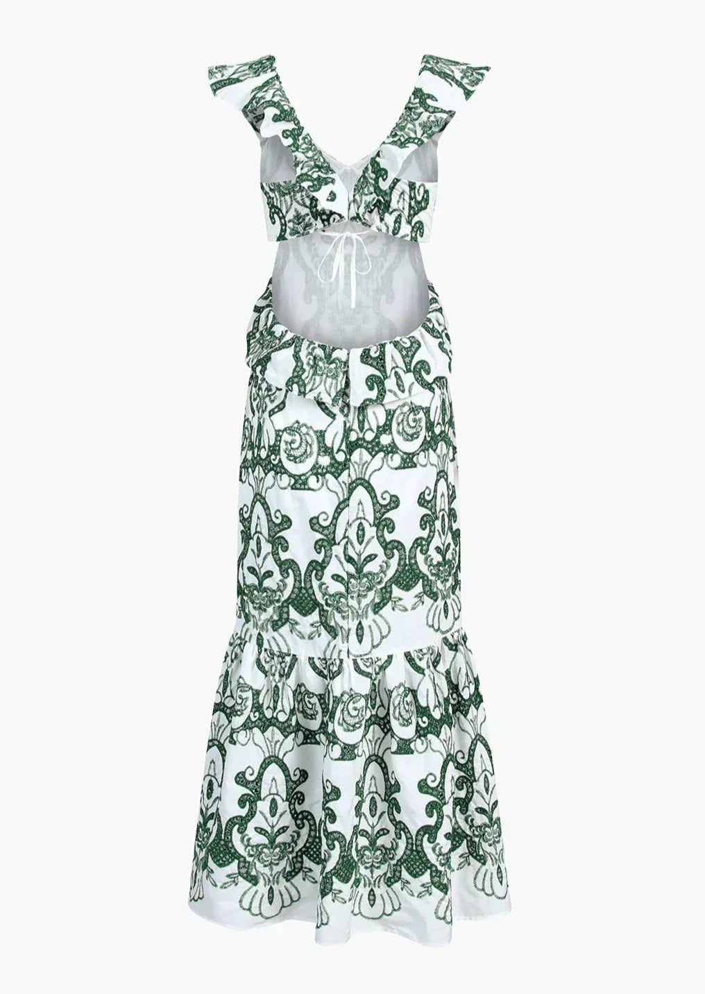 Kirra - Ruffled Maxi Dress Olivia The Label
