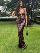 Clara - Sequin Maxi Long Dress Olivia The Label