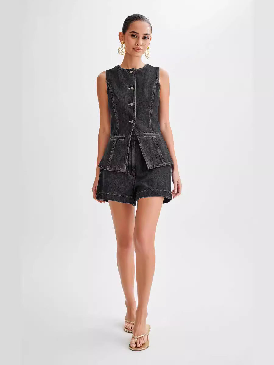 Mulberry - Denim Set Olivia The Label