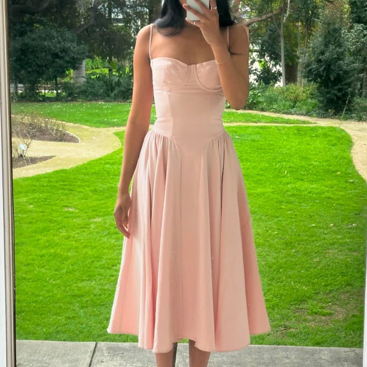 Ciara - Bustier Midi Dress Olivia The Label