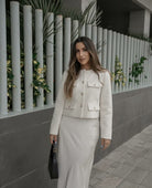 Megan - Vintage Cropped Jacket Olivia The Label