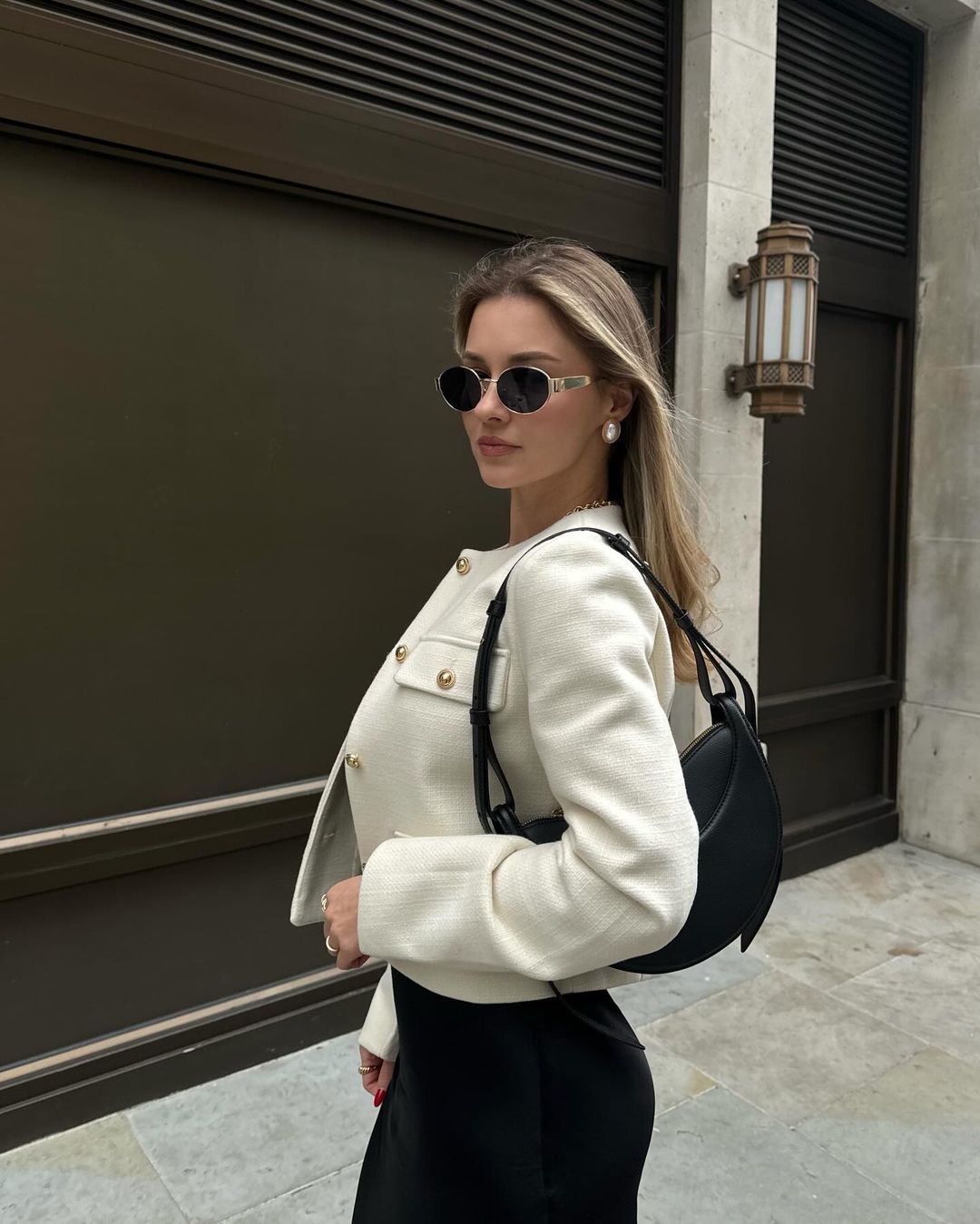 Megan - Vintage Cropped Jacket Olivia The Label