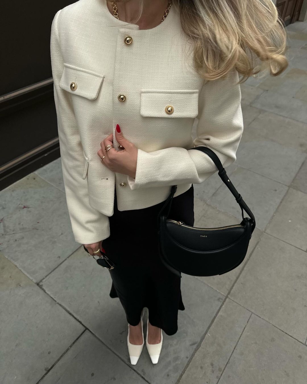 Megan - Vintage Cropped Jacket Olivia The Label