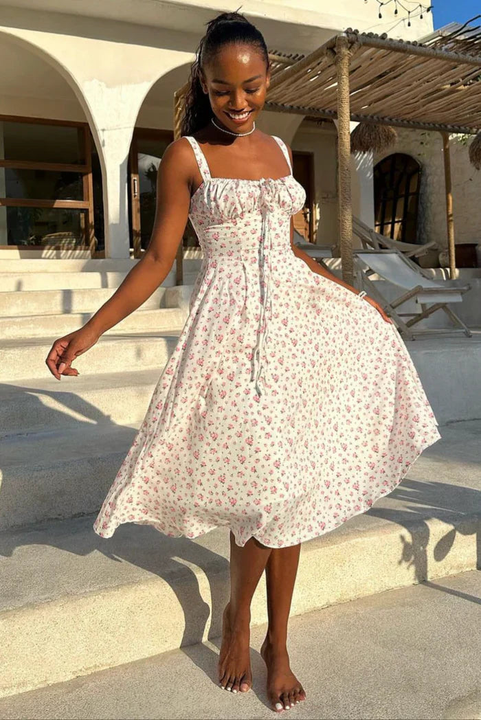 Mia - Corset Midi Dress Olivia The Label