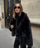 Lowanna - Faux Fur Coat Olivia The Label Black XS