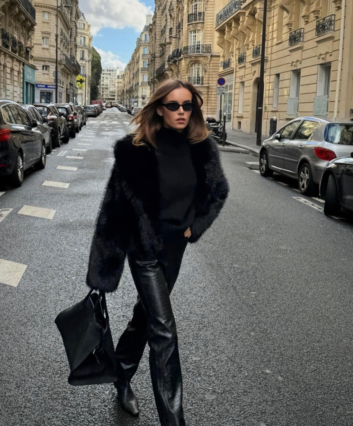 Lowanna - Faux Fur Coat Olivia The Label