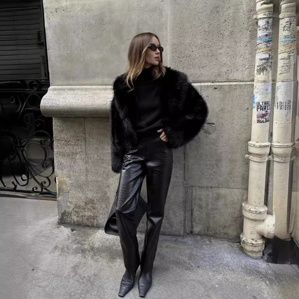 Lowanna - Faux Fur Coat Olivia The Label