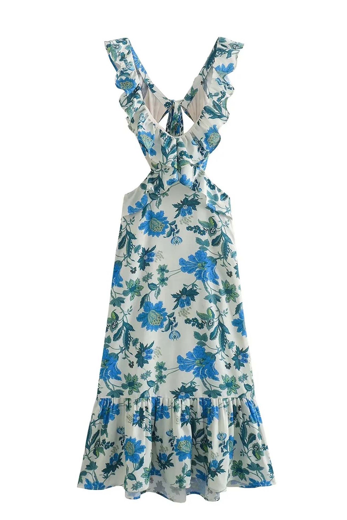 Tiarna - Ruffles Maxi Dress Olivia The Label
