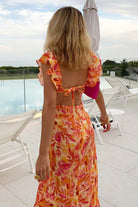 Tiarna - Ruffles Maxi Dress Olivia The Label
