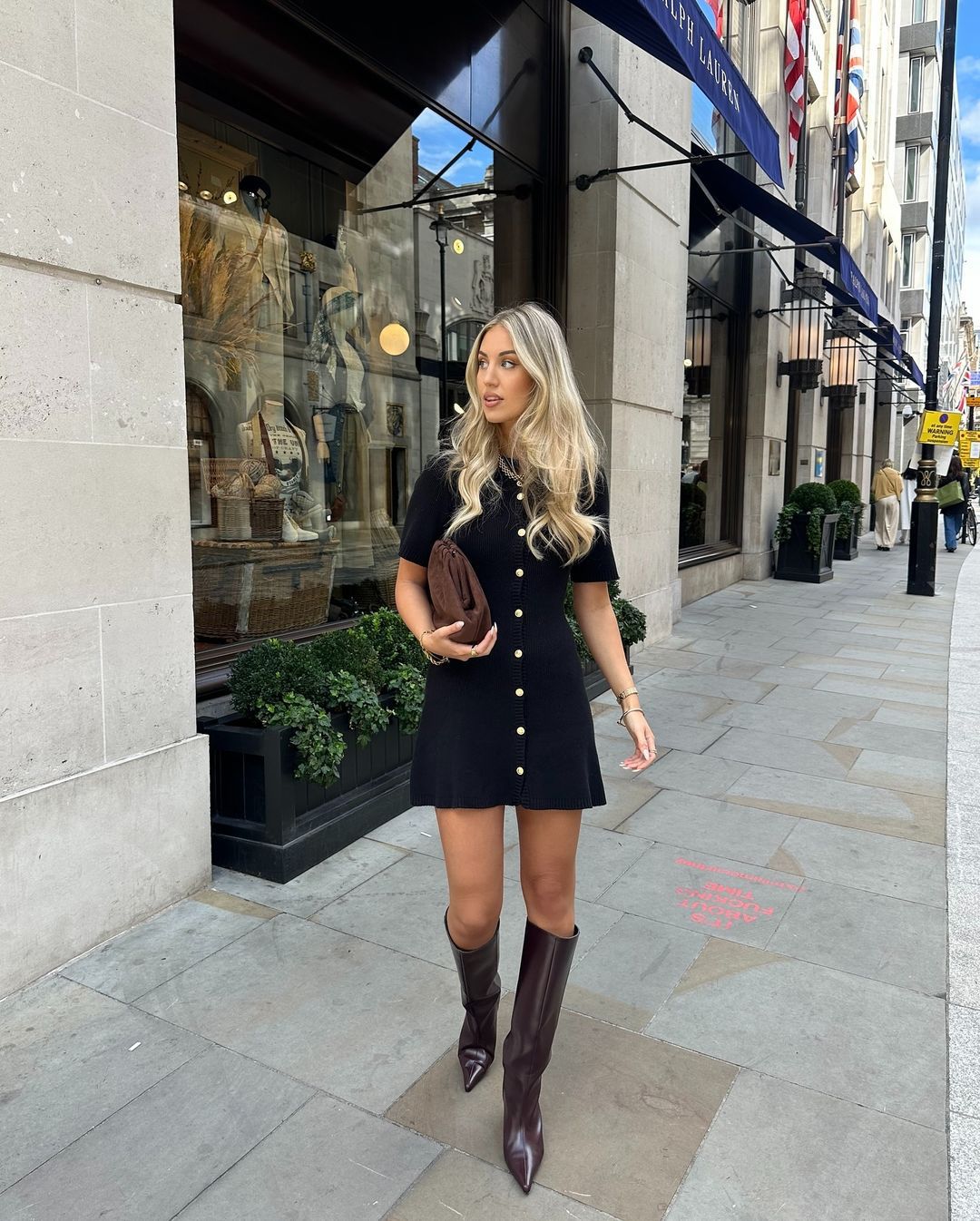 Zinnia - Knitted Mini Dress Olivia The Label