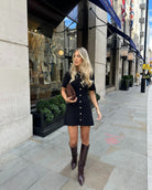 Zinnia - Knitted Mini Dress Olivia The Label