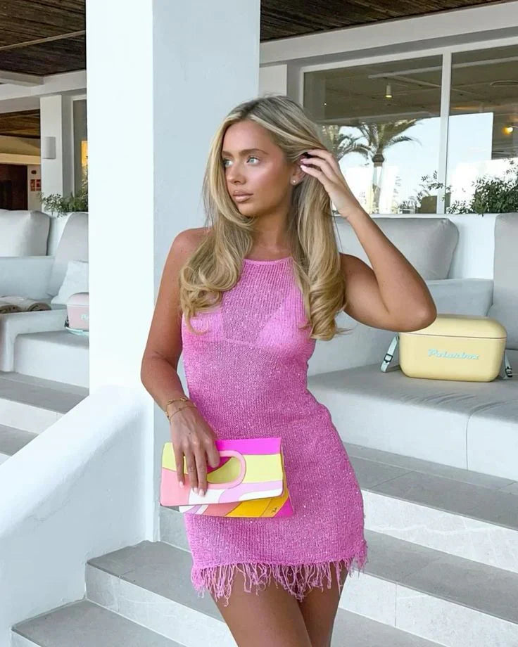 Chloe - Sparkly Mini Dress Olivia The Label