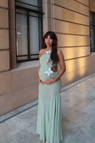 Liora - Maternity Mermaid-Fit Maxi Dress Olivia The Label