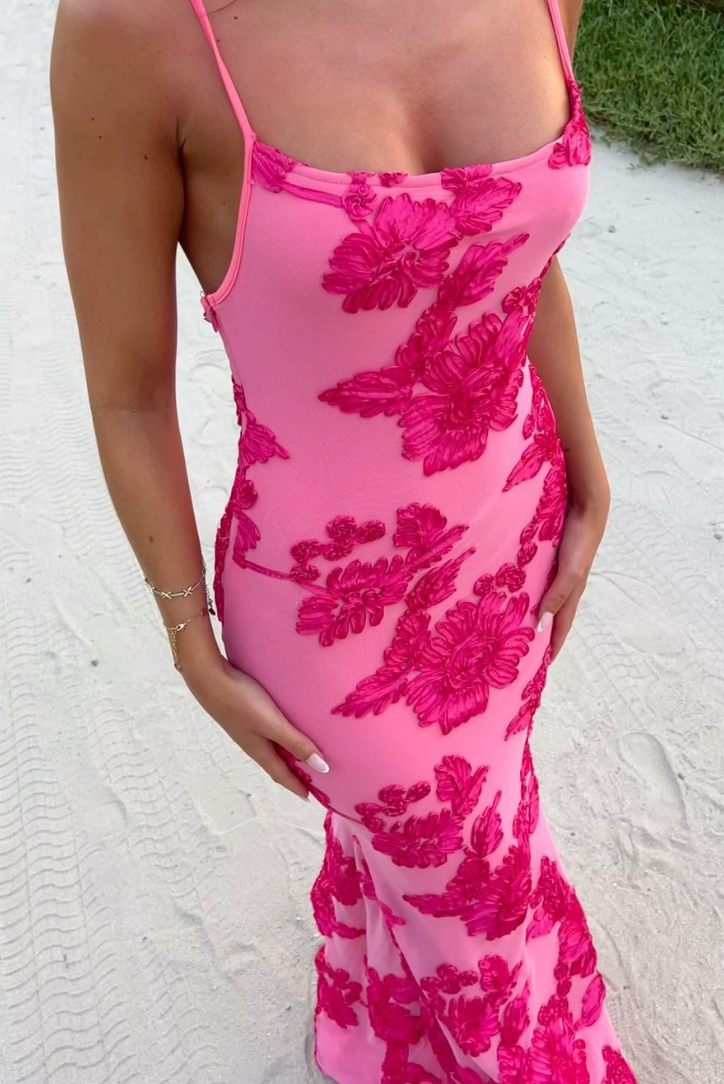 Chelsea - Floral Maxi Dress Olivia The Label