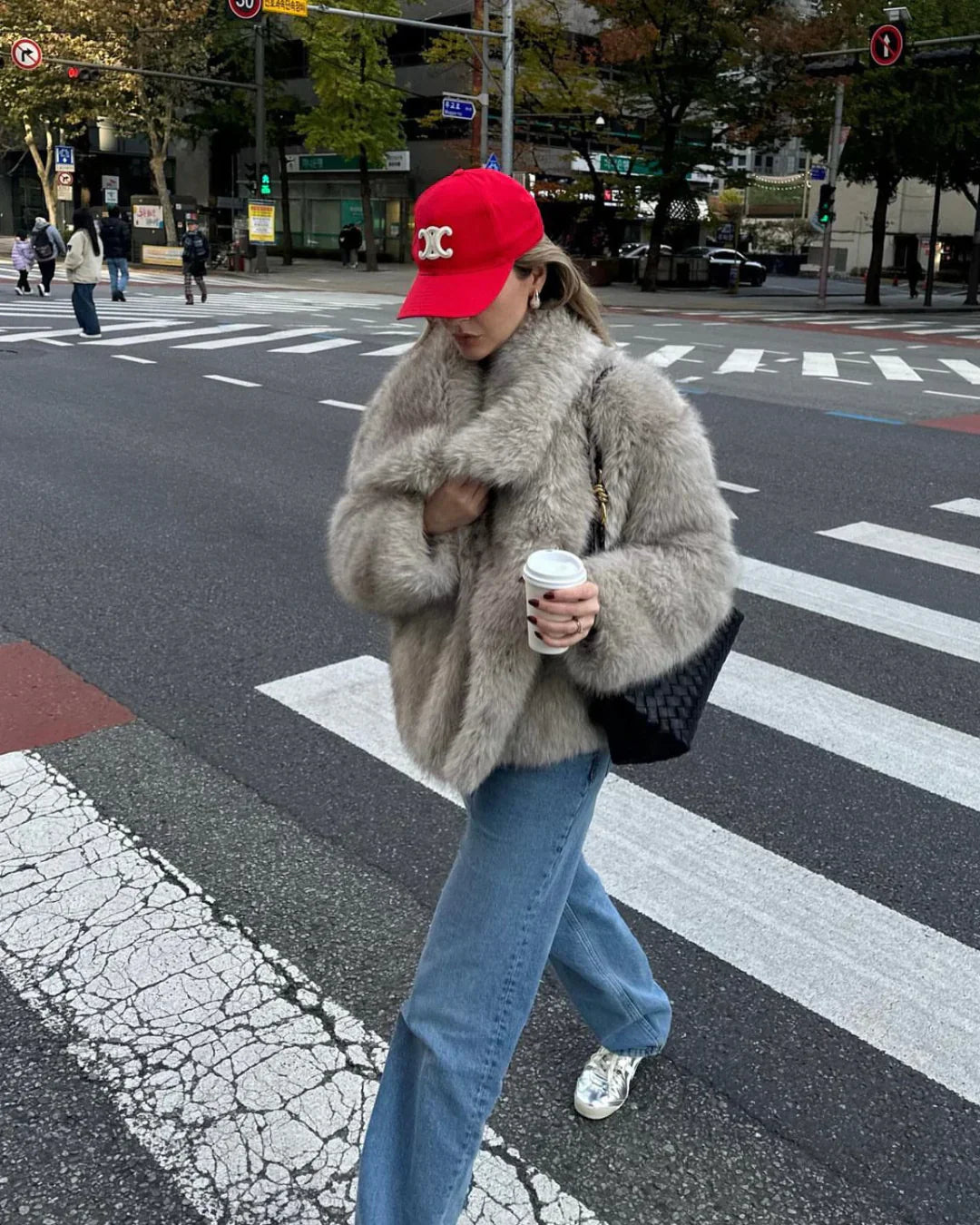 Sienna - Faux Fur Coat Olivia The Label