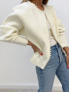 Nancy - Pearl Cardigan Olivia The Label