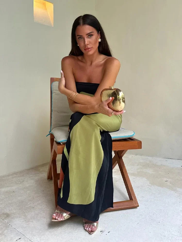 Kate - Strapless Maxi Dress Olivia The Label