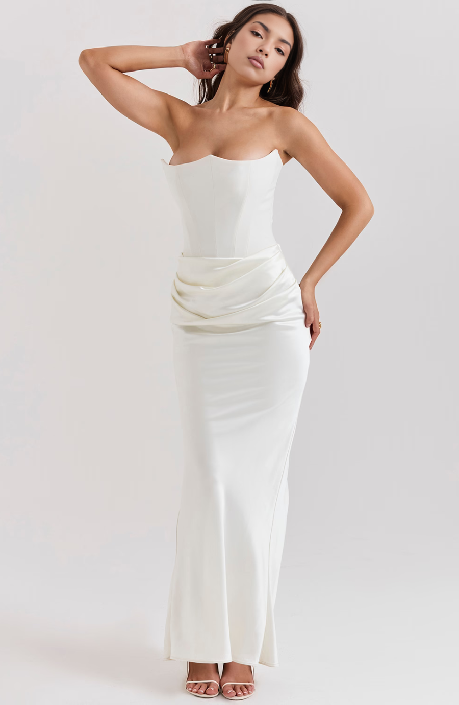 Chloe - Strapless Maxi Dress Olivia The Label