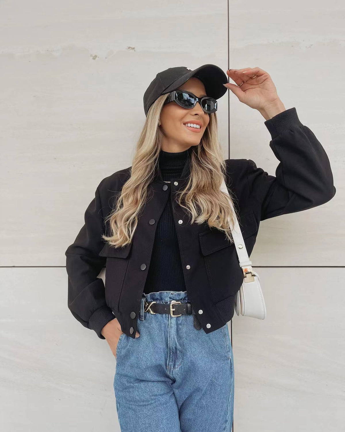 Liora - Bomber Jacket Olivia The Label Black XS
