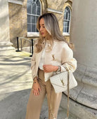 Yindi - Elegant Boucle Jacket Olivia The Label
