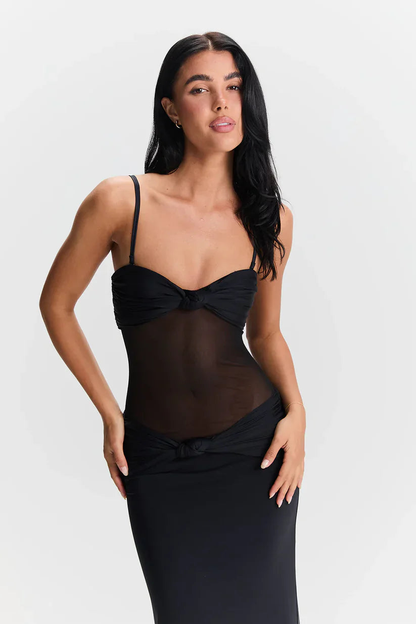 Zola - Detachable Straps Maxi Dress Olivia The Label