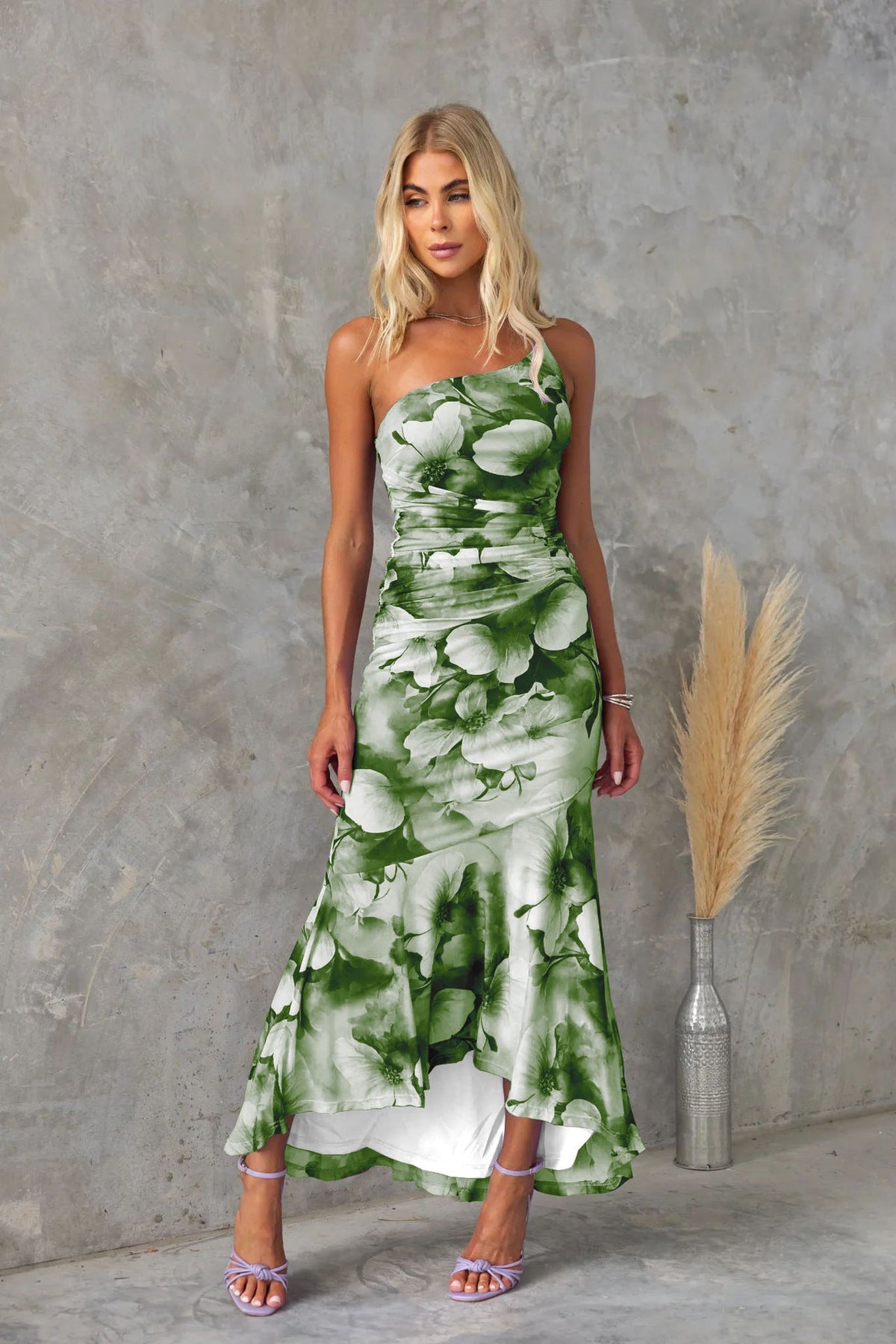 Andie - Floral Summer Midi Dress Olivia The Label
