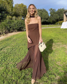 Matilda - Asymmetrical Maxi Dress Olivia The Label